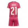 Real Madrid Brahim Diaz #21 Tredjedraktsett Barn 2026-27 Kortermet (+ korte bukser)